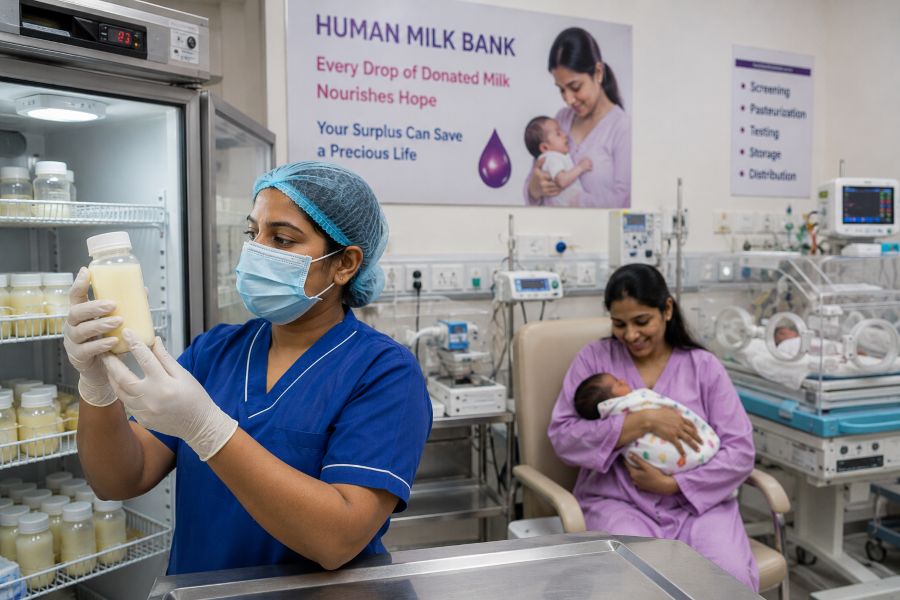 Surya Hospital Pune’s Human Milk Bank Supports 1,464 Babies Since Launch